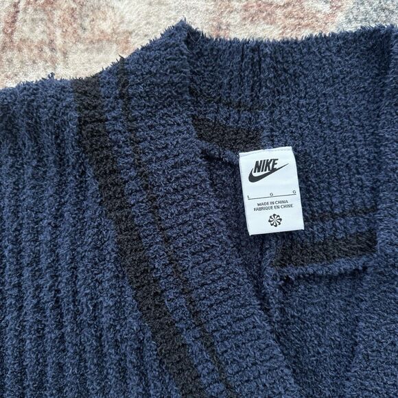 Nike Women's Sportswear Collection Knit Vest Navy Blue Large FN1886-010 $100 - Picture 3 of 7